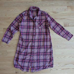 Red Woolrich Nightgown - Size Medium